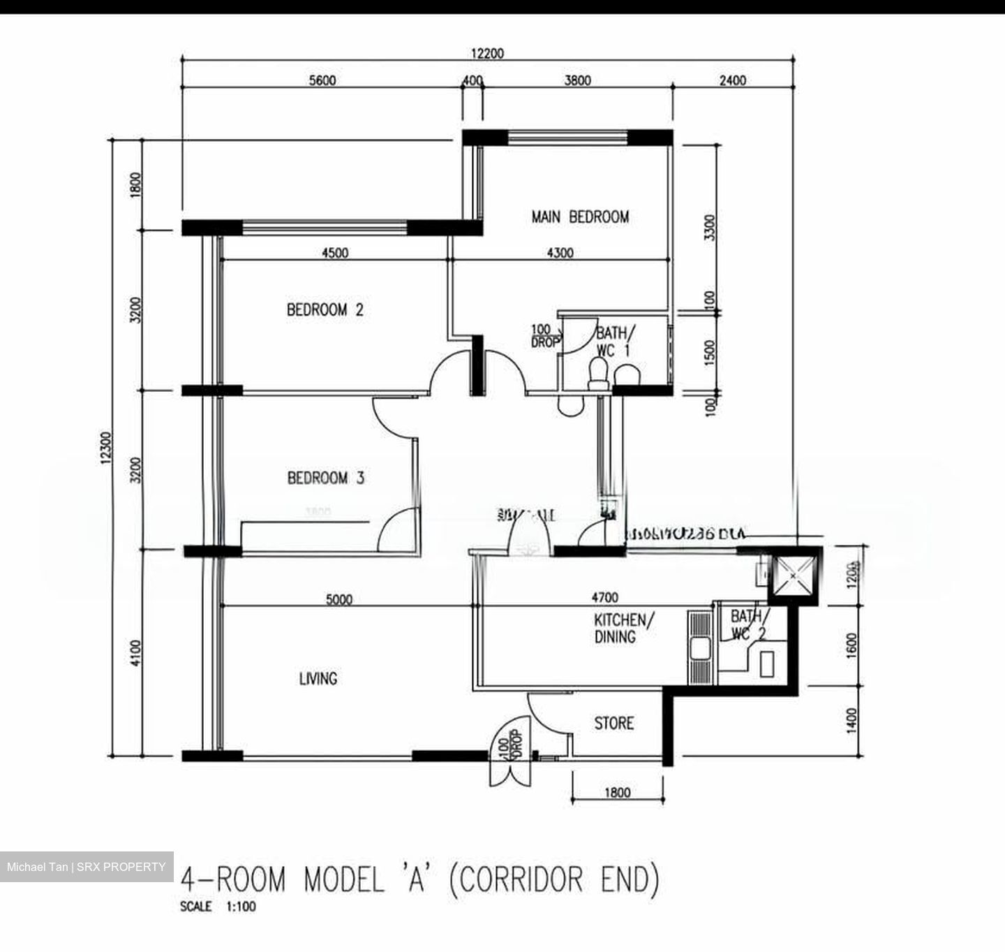 Blk 107 Catholic Welfare Centre Building (Kallang/Whampoa), HDB 4 Rooms #534915971